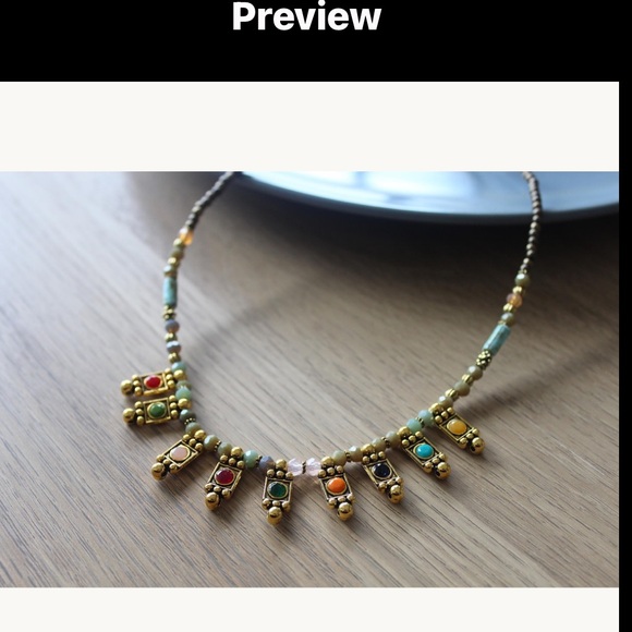 ❤️❤️❤️New Handmade Necklace ! Stunning ! New❤️❤️❤️ - Picture 3 of 8